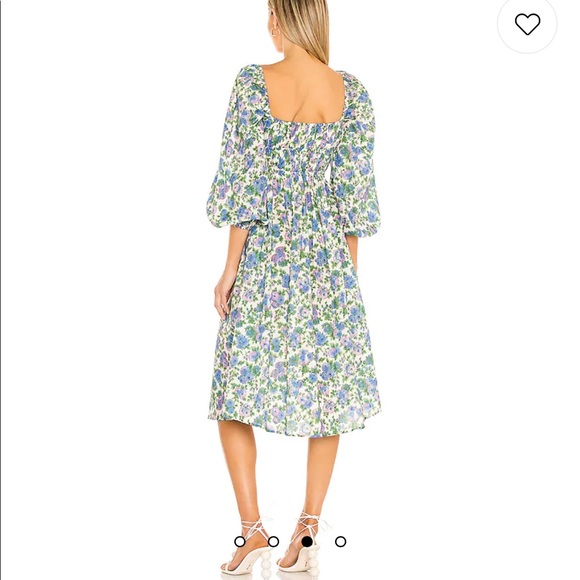 *SOLD*For Love and Lemons floral print midi dress - Picture 2 of 5